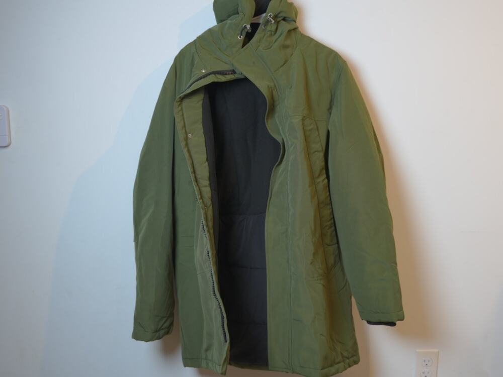 Primark Olive Green Thermal Hooded Parka Jacket Men’s L